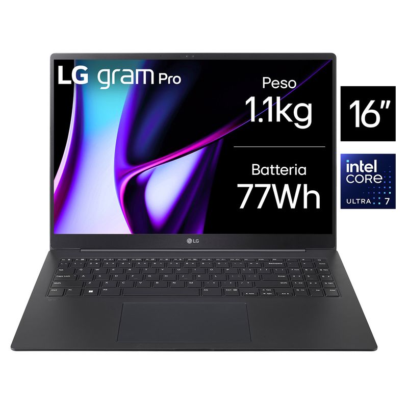 LG-Gram-Pro-16Z90SP-Intel-Core-Ultra-7-155h-16Gb-Hd-512Gb-Ssd-16---Oled-Windows-11-Home