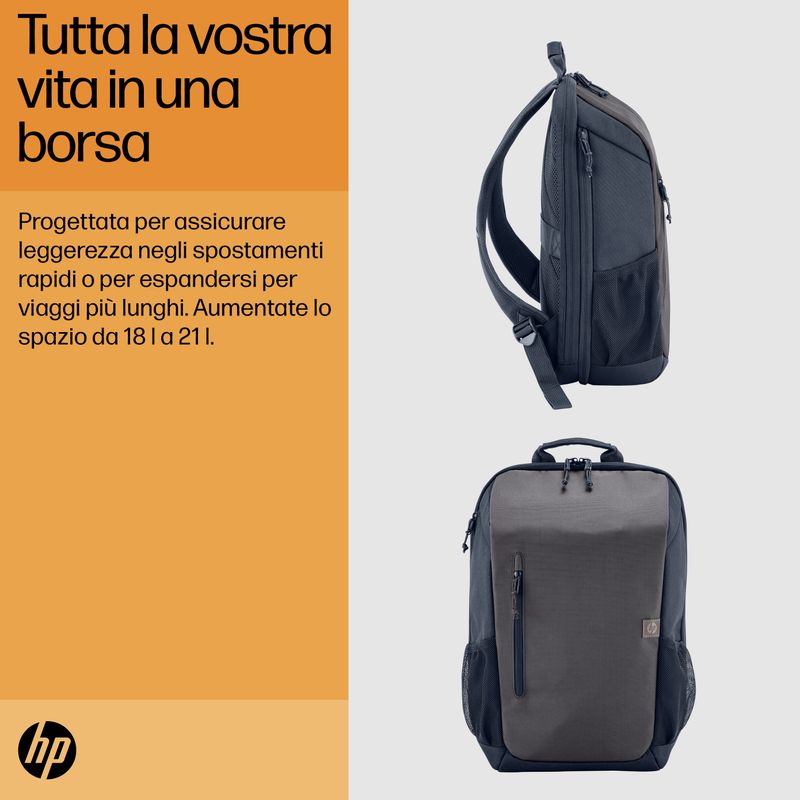 HP-Zaino-per-laptop-da-156--Travel-18-litri-Iron-Grey