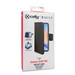 Celly-WALLY1036-custodia-per-cellulare-168-cm--6.6---Custodia-flip-a-libro-Nero