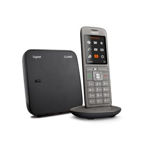 Siemens Gigaset CL660 Telefono analogico/DECT Identificatore di chiamata Antracite