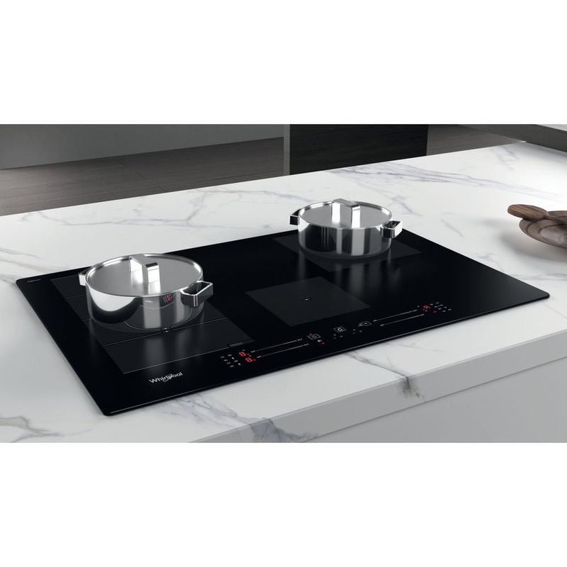 Whirlpool-WF-S0377-NE-IXL-Nero-Da-incasso-77-cm-Piano-cottura-a-induzione-4-Fornello-i-