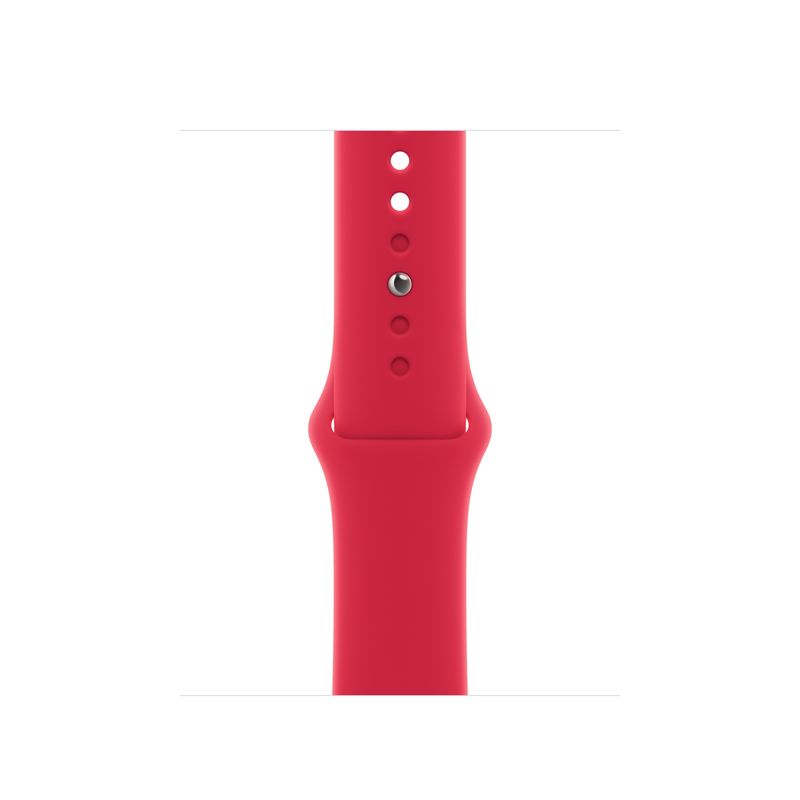 Apple-MP6Y3ZM-A-accessorio-indossabile-intelligente-Band-Rosso-Fluoroelastomero