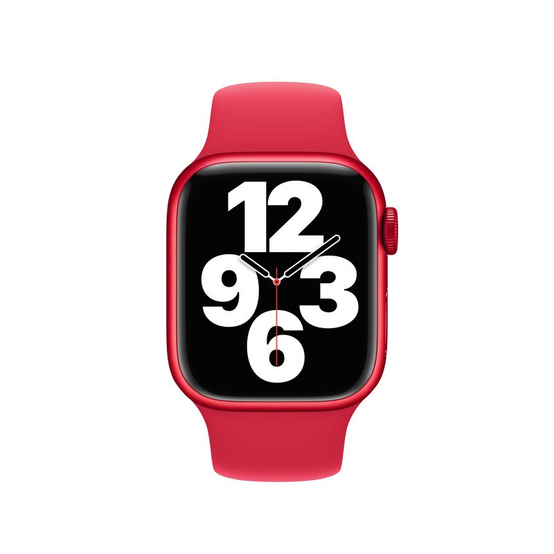 Apple-MP6Y3ZM-A-accessorio-indossabile-intelligente-Band-Rosso-Fluoroelastomero