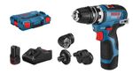 Bosch-GSR-12V-35-FC-1750-Giri-min-Senza-chiave-590-g-Nero-Blu-Rosso