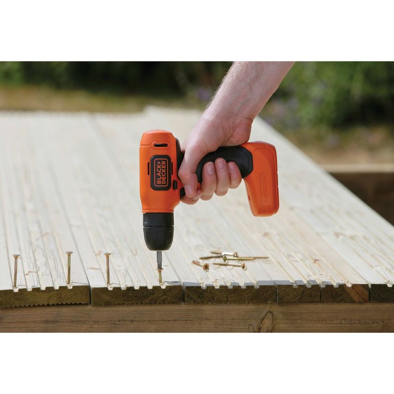 Black---Decker-BDCD8-QW-trapano-Senza-chiave-Nero-Arancione