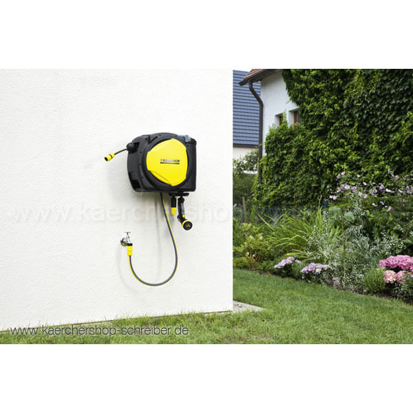 Karcher-CR-7.220-Rocchetto-montato-a-muro-Nero-Giallo