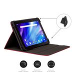 Nilox-NXFB002-custodia-per-tablet-267-cm--10.5---Custodia-a-fondina-Rosso