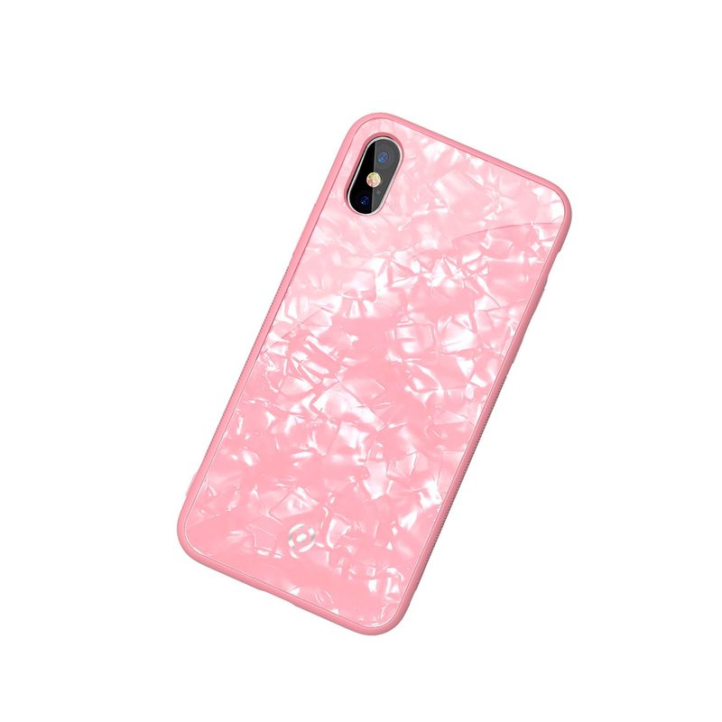 Celly-Pearl-custodia-per-cellulare-147-cm--5.8---Cover-Rosa