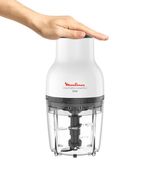 Moulinex-DJ5201-Moulinette-Essential-4-Lame-Affilate-Trita-Mescola-e-Sminuzza-Tritatutto-Capacita-Recipiente-400-ml-300-W-Bianco