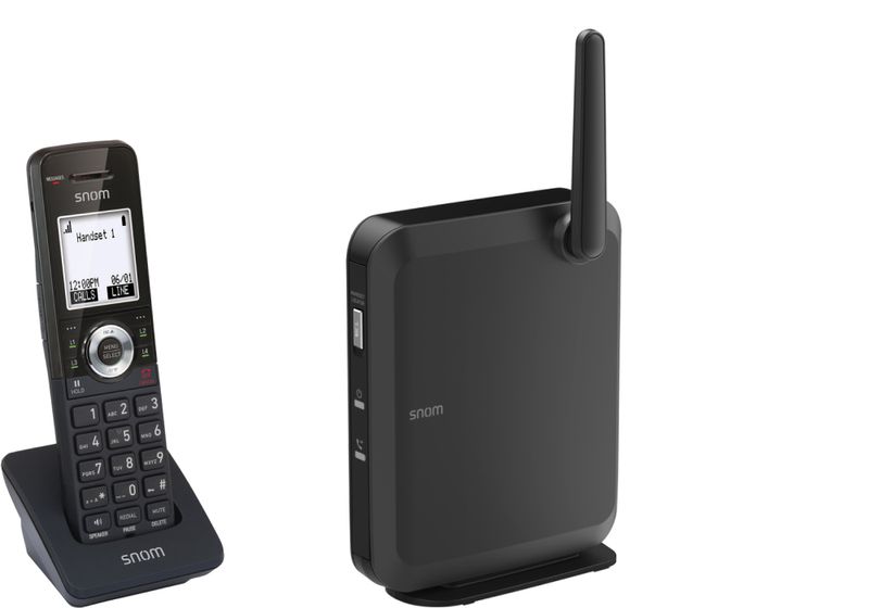 Snom-110-SC-DECT-Bundle-Telefono-DECT-Identificatore-di-chiamata-Nero