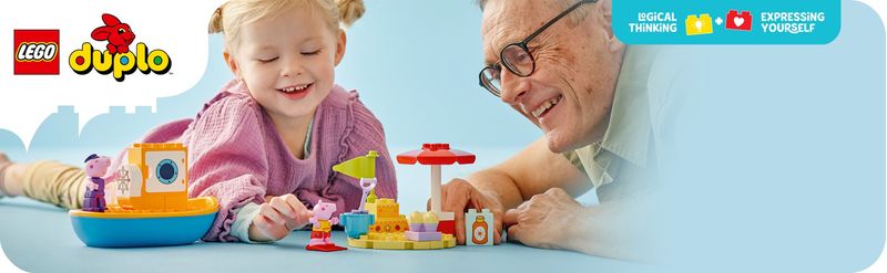 LEGO-DUPLO-Viaggio-in-Barca-di-Peppa-Pig-Giochi-Educativi-per-Bambine-e-Bambini-da-2-Anni-Giocattolo-per-l-Apprendimento-Prescolare-da-Costruire-con-2-Personaggi-Idea-Regalo-10432