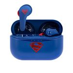 OTL-Technologies-DC-Comics-Superman-Cuffie-Wireless-In-ear-Musica-e-Chiamate-Bluetooth-Blu