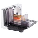 Unold Curve Silver affettatrice Elettrico 100 W Nero, Argento