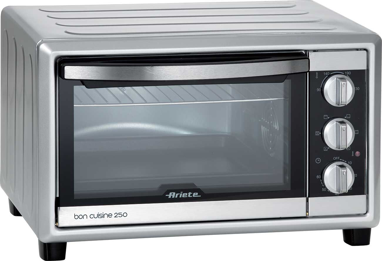 Ariete 3919 Forno Elettrico Vintage 10L – 800W, Doppio Vetro, Temperatura Fino A 230°C, Timer 60 Min – Stile Retrò Per Cucine Moderne