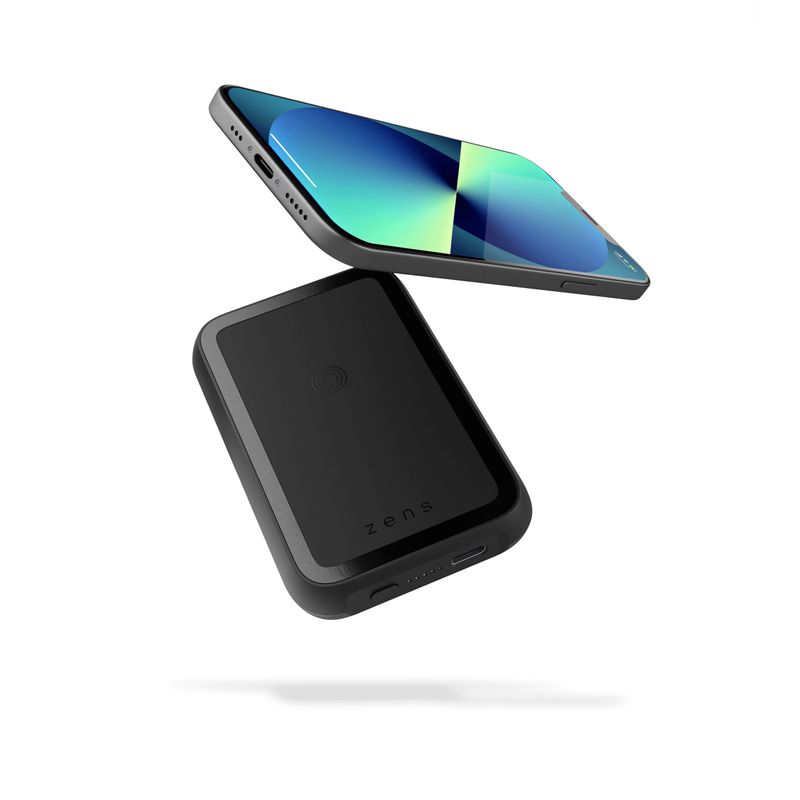 ZENS-ZEPP01M-00-batteria-portatile-4000-mAh-Carica-wireless-Nero