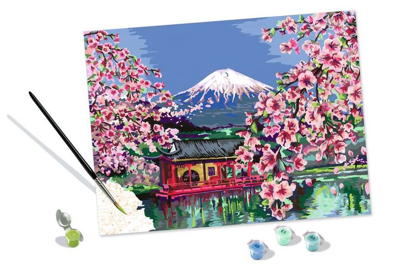 Ravensburger-20177-pagina-e-libro-da-colorare-Colore-per-kit-di-verniciatura-in-base-ai-numeri
