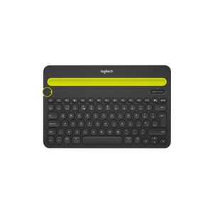 Logitech Bluetooth® Multi-Device Keyboard K480 tastiera QWERTY Italiano Nero, Lime