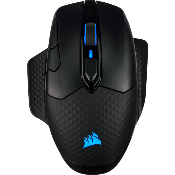 CORSAIR DARK CORE RGB PRO Mouse da Gioco FPS/MOBA Senza Fili - 18.000 DPI - 8 Pulsanti Programmabili - Wireless Sub