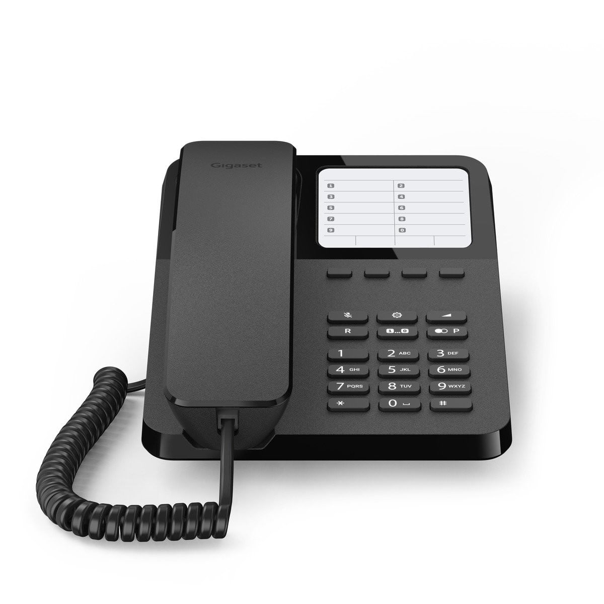 Gigaset Telefono Fisso H6538 R101 Desk Nero
