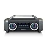 Lenco SPR-100 Altoparlante portatile stereo Grigio