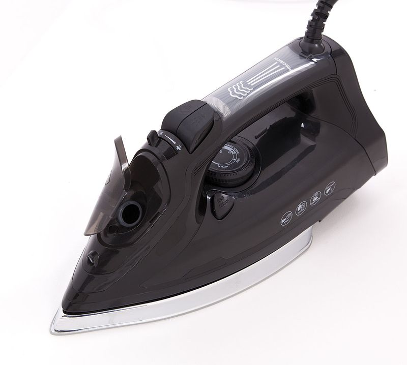 JATA-PL622C-ferro-da-stiro-Ferro-da-stiro-a-secco-e-a-vapore-Piastra-in-Ceramica-3000-W-Nero