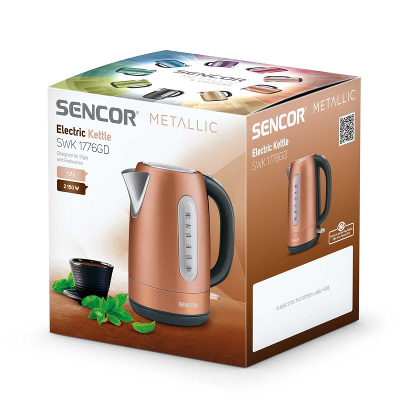 Sencor-SWK-1776GD-bollitore-elettrico-17-L-2150-W-Oro