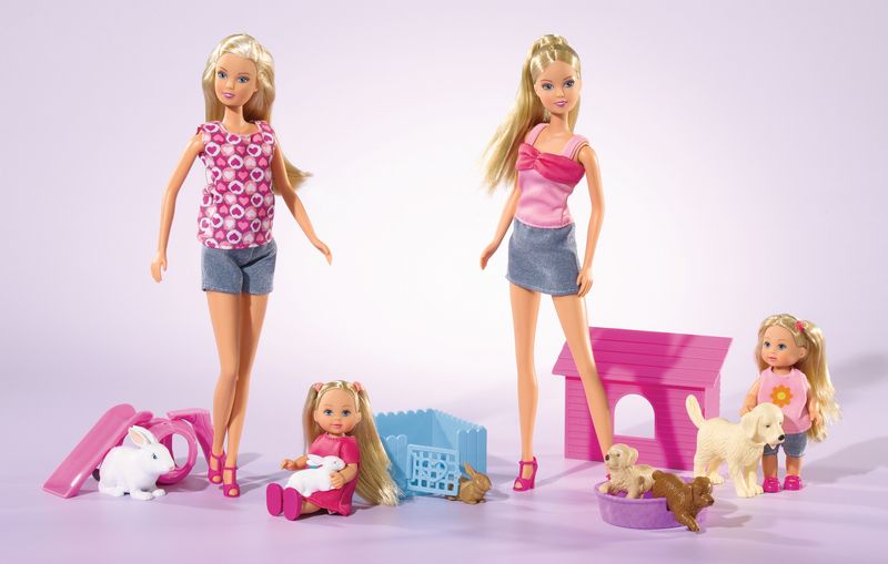 Smoby-Bambola-Steffi-Love-Happy-Animal-Rabbit