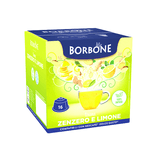 TISANA ZENZERO E LIMONE CAFFÈ BORBONE - 16 CAPSULE COMPATIBILI DOLCE GUSTO da 3g