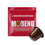 CAFFÈ MORENO - AROMA TOP - Box 100 CAPSULE COMPATIBILI NESPRESSO da 5.2g