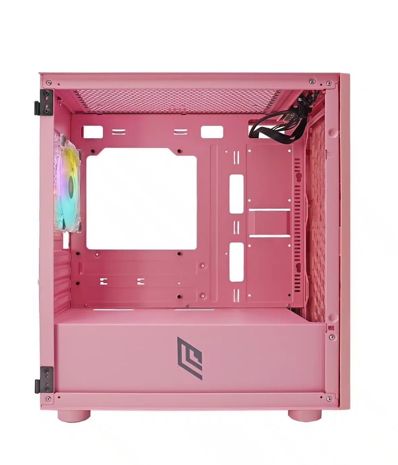 Noua-Fobia-L10-Computer-Case-Micro-Tower-Rosa