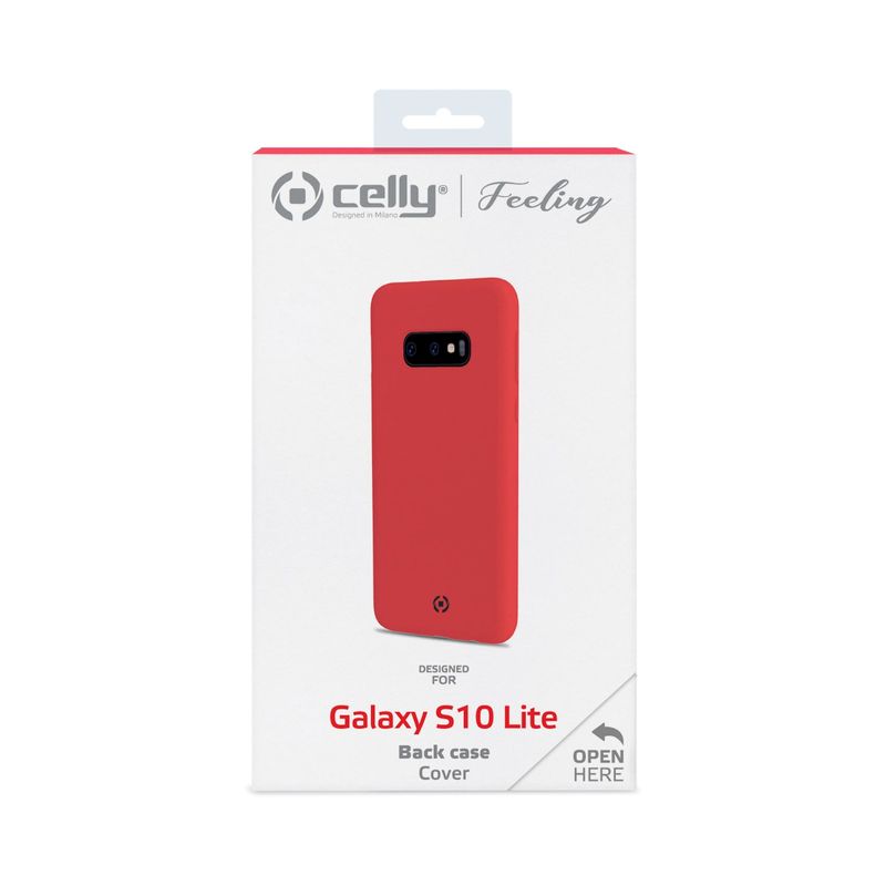 Celly-Feeling-custodia-per-cellulare-147-cm--5.8---Cover-Rosso
