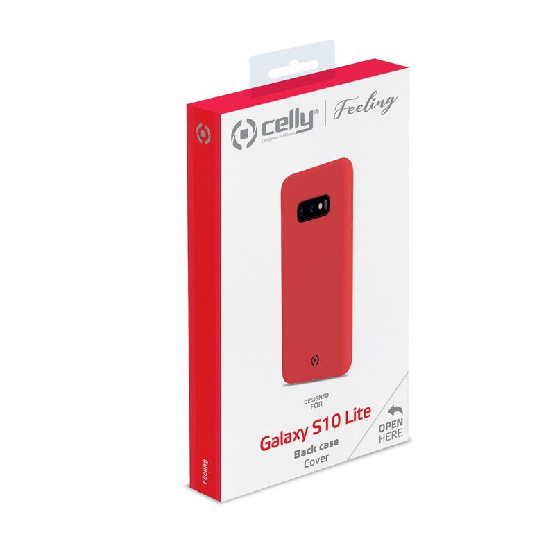 Celly-Feeling-custodia-per-cellulare-147-cm--5.8---Cover-Rosso