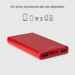 SBS-TTBB10000FASTR-batteria-portatile-Polimeri-di-litio--LiPo--10000-mAh-Rosso