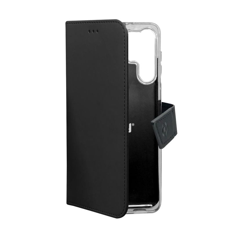 Celly-Wally-custodia-per-cellulare-173-cm--6.8---Custodia-flip-a-libro-Nero