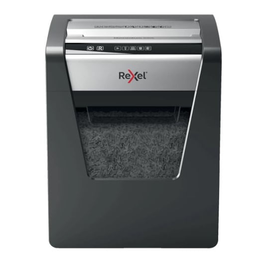 Rexel-Momentum-X415-distruggi-documenti-Triturazione-incrociata-Nero-Grigio