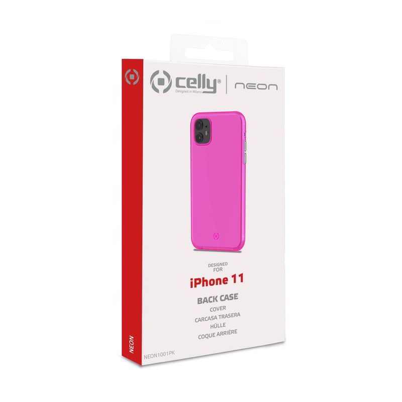 Celly-NEON1001PK-custodia-per-cellulare-155-cm--6.1---Cover-Rosa