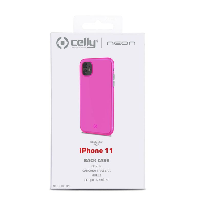 Celly-NEON1001PK-custodia-per-cellulare-155-cm--6.1---Cover-Rosa