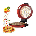 Trade Shop Traesio-forno Cuoci Pizza Elettrico Cucina 2 In 1 Fornetto Doppia Cottura 1800watt 30cm -