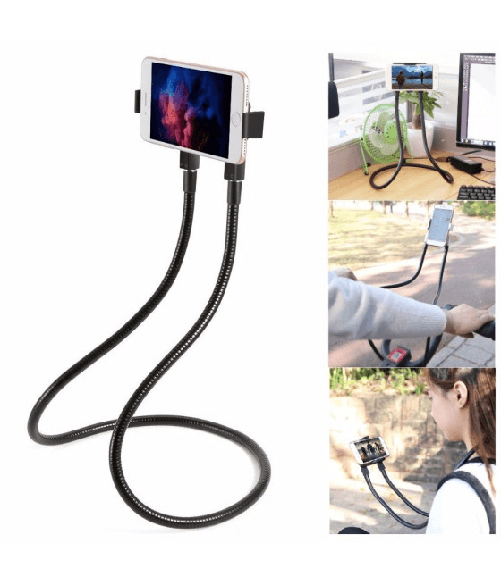 Trade Shop Traesio-stand Supporto Flessibile Universale Per Smartphone Cellulare Lazy Holder 360° -