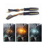 Trade Shop Traesio-coppia Led Cob 12v Moto Frecce Indicatore Segnale Freccia Luce Sequenziale Hd810 -