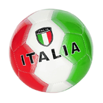 Trade Shop Traesio-mini Pallone Palla Da Calcio Football Italia Bandiera Italiana Misura 1 -