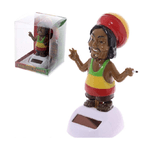 Trade Shop Traesio-statuetta Oscillante Jamaican Rasta Dondolo Cruscotto Auto Scrivania Solare -