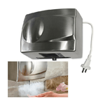 Cleafe-asciugamani Automatico Elettrico Aria Calda Fotocellula Parete Per Hotel 1500w -