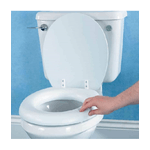 Cleafe-copriwater Sedile Wc Copri Sedile Morbido Soft Misura Universale Colore Bianco -