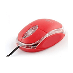 Trade Shop Traesio-mouse Ottico Con Filo Usb 3.0 Con Led Rosso Compatto Pc Notebook Netbook -