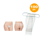 Trade Shop Traesio-100 Tanga Donna Monouso In Tnt Roial Perizoma Mutande Slip Per Estetista Spa -