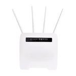 Trade Shop Traesio-modem Router Wireless Volte 4g Lte Hotspot Sim 4 Antenne Porta Lan Cpe 300mbps -