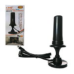 Trade Shop Traesio-antenna Dvb-t2 Tv 46 Dbi Portatile Per Auto Camper Suv Con Calamita Per Esterno -