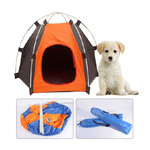 Trade Shop Traesio-cuccia Tenda Portatile Per Animali Impermeabile Da Esterno Ripiegabile Spiaggia -