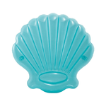 Trade Shop Traesio-conchiglia Gonfiabile Gigante Isola Materassino Mare Piscina 191 X 191 X 25 Cm -